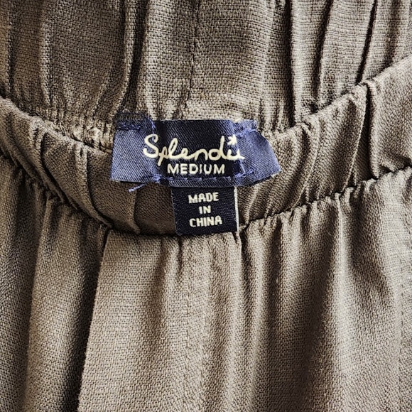 Splendid Women's Linen Blend Wide Leg Pants Size Medium (M) - Picture 7 of 8